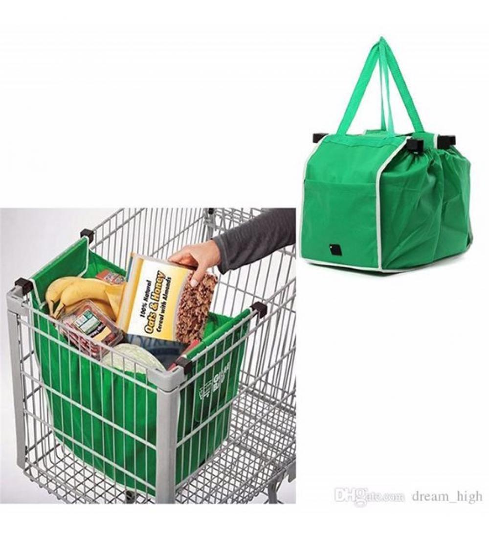Market Arabasına Takılabilen Alışveriş Çantası