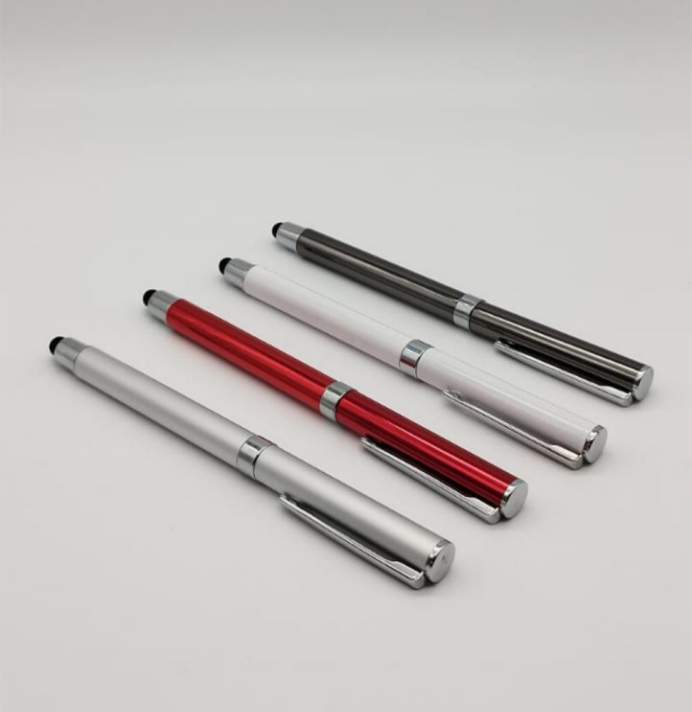 Metal Tükenmez Kalem Roller Touchpen