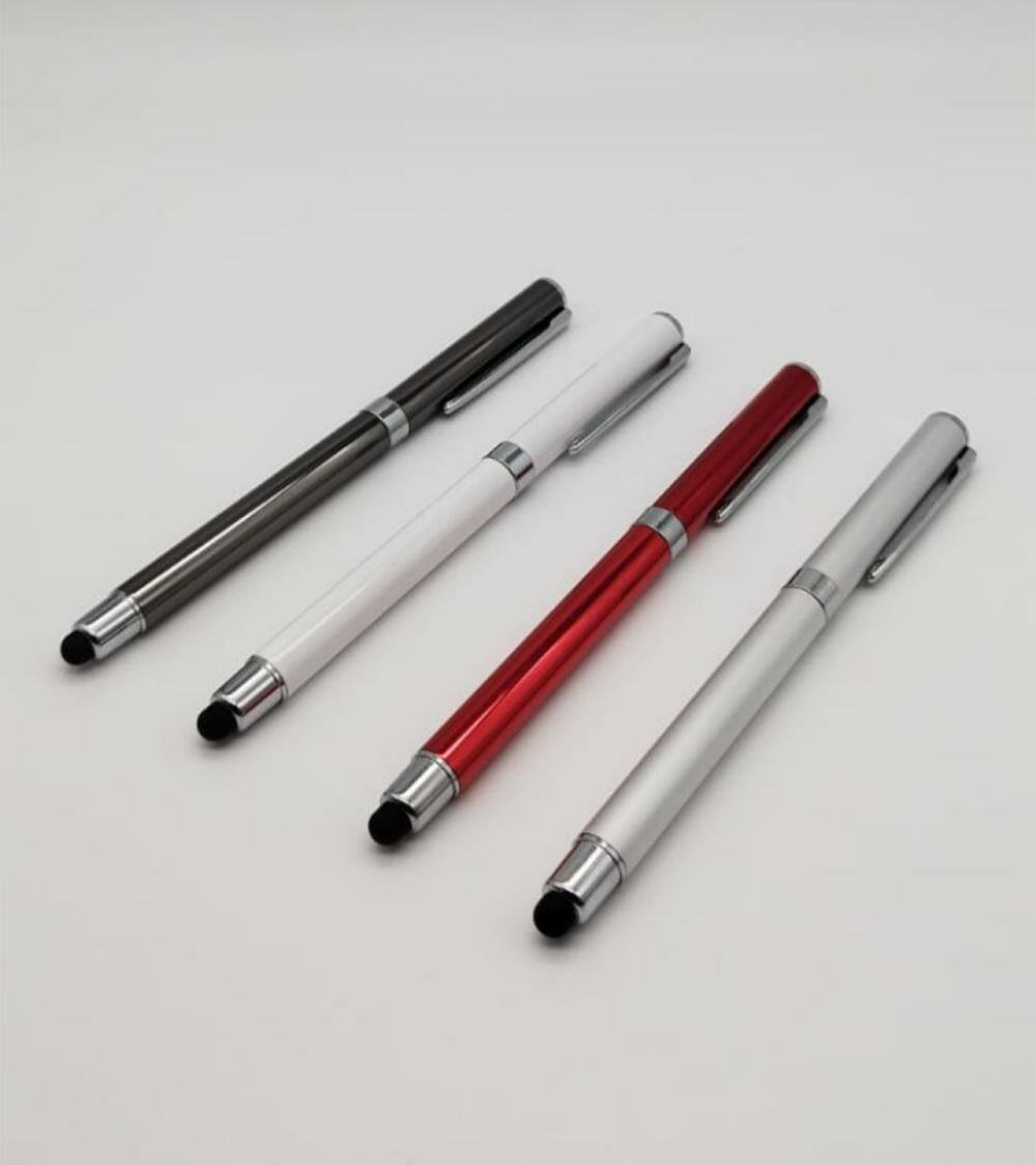 Metal Tükenmez Kalem Roller Touchpen