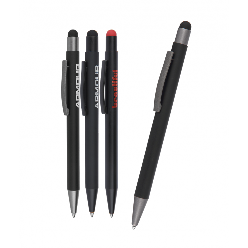 Rubber Touchpen Tükenmez Kalem