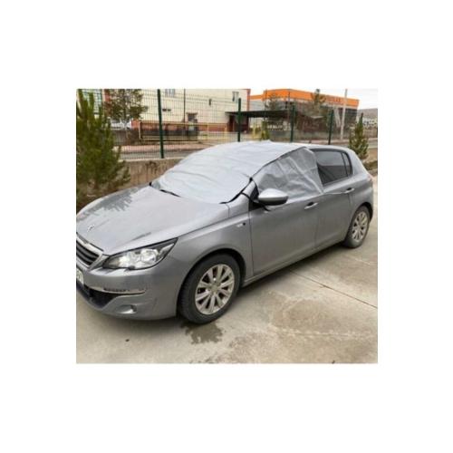  Yarım Branda Araba Oto Kar Buz Önleyici Ön Yan Cam Koruyucu