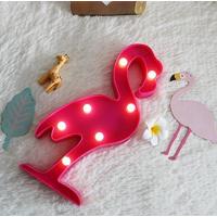Led Işıklı Flamingo Gece Lambası